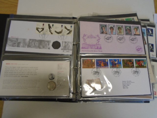 Album of 1st day covers 70's plus a further album of first day covers including a signed envelope of - Image 3 of 9