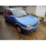 92000 Vauxhall Corsa GLS 973cc manual 95000 miles with 2 sets of keys from deceased estate ( we do