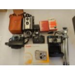 Camera's and accessories to include Kodak easy share c713 digital camera, Canon powershot sx160is,