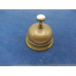Brass counter bell