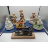 collection of musical figurines