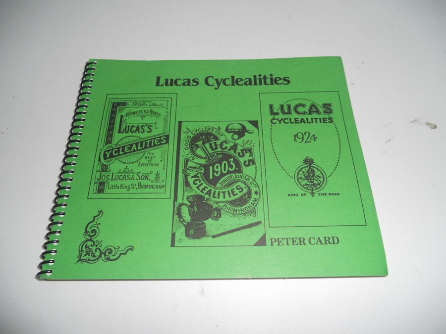 Lucas Cyclealities Book by Peter Card