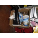 3 Boxes of assorted items from house clearance