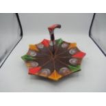 Umbrella cake stand