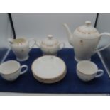 Part tea set commemorating the Queens golden jubilee