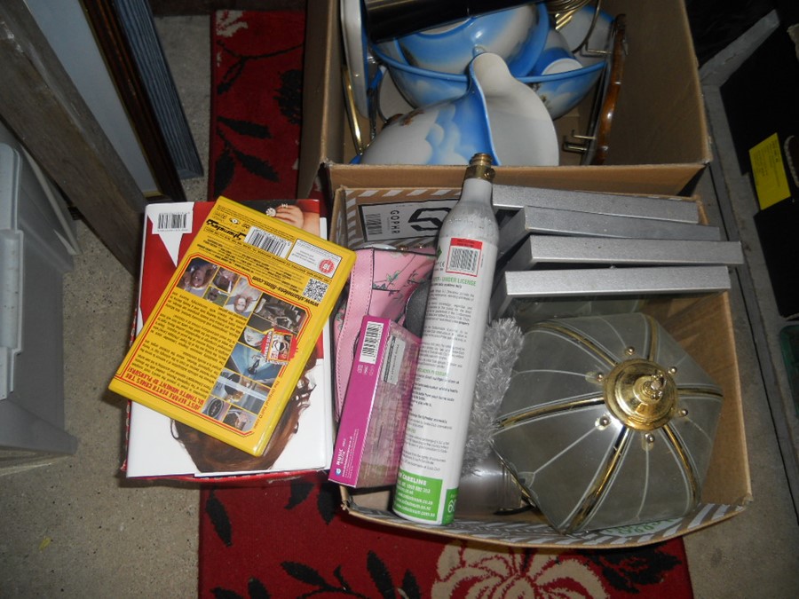 3 Boxes of assorted items from house clearance - Image 2 of 2