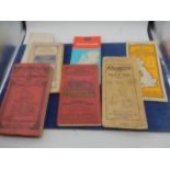 collection of road maps.. vintage London and suburbs, Nottingham etc