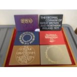 Coinage of Great Britain and Northern Ireland sets dated 1970, 1971, 1972, 1973, 1974 and 1976 (6)