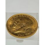 GEORGE V GOLD FULL SOVERIEGN DATED 1911