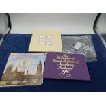 Uncirculated coin collection sets from 1982 and 1986 plus coinage of Great Britain and Northern