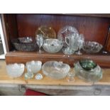 assortment of glass ware