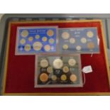 3x Great Britain coin sets from 1953, 1961 and 1965