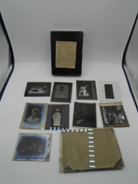 Large collection of glass photographic plates including Russian Tsar imperial pre-1917, including - Image 6 of 13