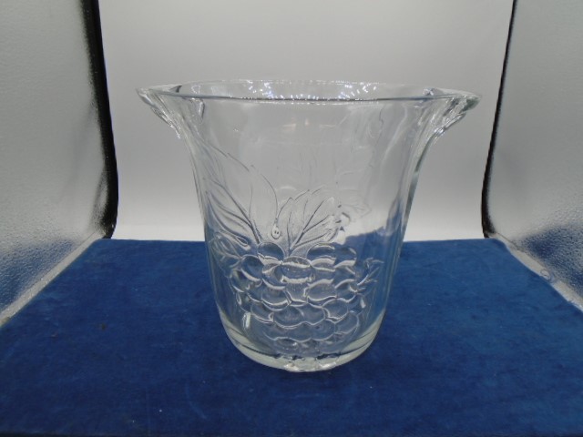 Edinburgh cut crystal bowl 10" and glass ice bucket - Image 2 of 2