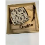 Stratton Compact mirror in original box with bag (as new)