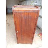 Mahogany pot cupboard ( shelves been fitted inside )