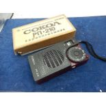 Russian pocket transistor radio cokoa pn210