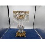 Lamp with crystal droplets (unwired)