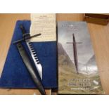 Ancient warrior 17th century sword breaker in box (replica)