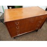 Retro G Plan E Gomme Gold Label 4 Draw Chest