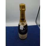 A bottle of Veuve Clicquot Ponsdarin Champagne