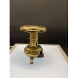 Tibetan style brass ewer/kettle warming stand