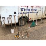 Assorted Garden Tools from house clearance