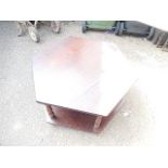 Hexagonal Coffee Table 28 inches wide 16 tall
