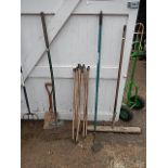 Assorted Garden Tools etc