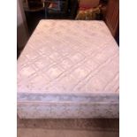 Double Divan Bed with front drawer( no headboard)