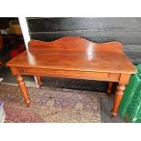 Victorian console table 54" wide 32" high