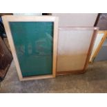 2 display cases 38x23x4" and 32x22x2.5"