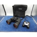 Tronic binoculars in case and other pair (marks and spencers)