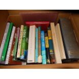 3 boxes of mixed books