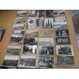 Military postcards, most Norfolk, approx 200