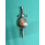 Celtic / Viking Style Brooch 3 inches