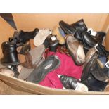 Large Box of Clothing and foot wear ( ladies )