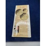 Royal Mint Bill of Rights and Claim of Rights Two pound coin set