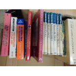 A selection of cookery and diet books including a set of Cordon Bleu books
