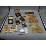 Assorted Coins including Festival of Britain , Queens Silver Jubilee , Churchill etc etc