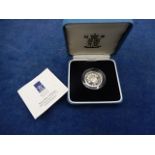 Royal Mint 1991 Silver One Pound Proof