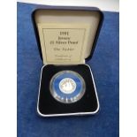 Royal Mint 1991 Jersey £1 Silver Proof The Tickler