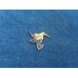 Hummingbird brooch