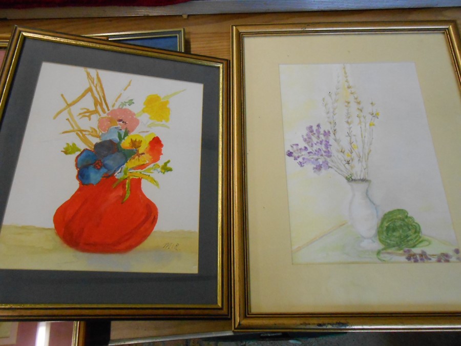 Assorted pictures some watercolours etc etc from house clearance - Image 7 of 7