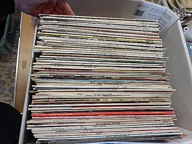 box of records