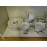 Trade Winds Tea Set 21 pieces and salt and pepper