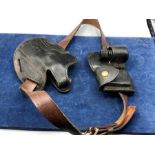 Leather holster with jet loader