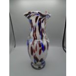 Murano glass vase