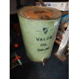 Valor paraffin oil drum