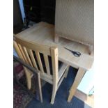 Square Kitchen Table and 2 chairs